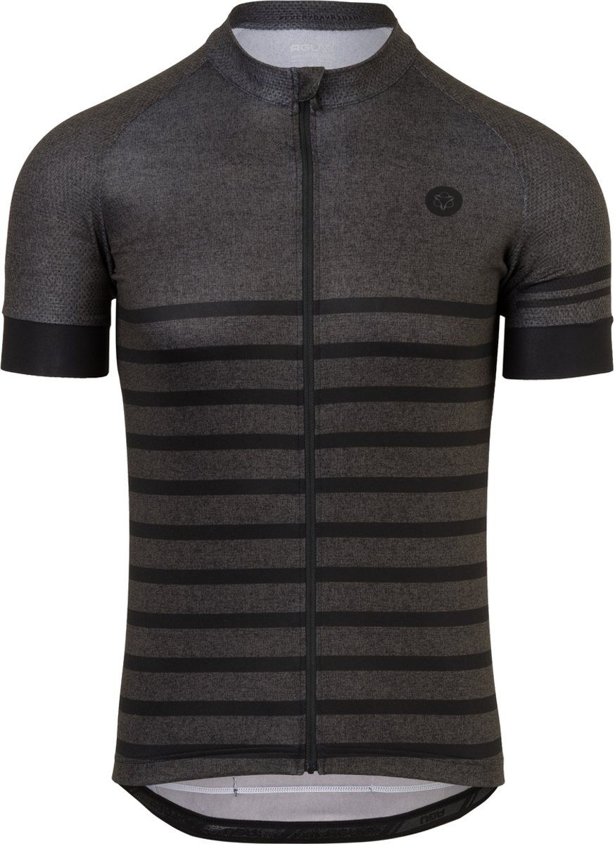 AGU Melange Fietsshirt Essential Heren - Maat M - Grijs