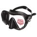 SEAC Pura – frameloze eenglazige duikmasker van siliconen | low-volume masker voor duiken en snorkelen met antifog-coating en 3D-gesp