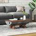 Maison Exclusive - Table basse, naturel, 90 x 50 x 35 cm, bois