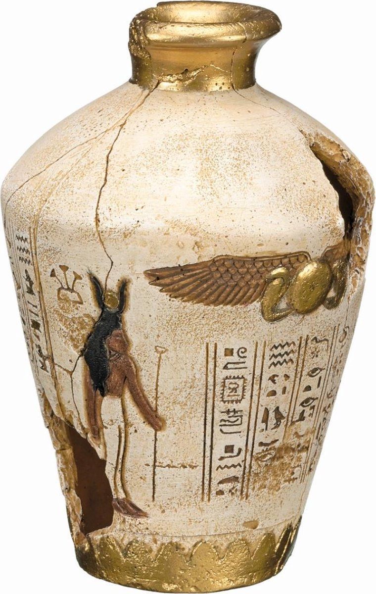 Nobby aqua deco egyptische kruik - 12 x 12 x 17,5 cm