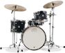 DW Drums Design Series Frequent Flyer Satin Black 4d. shellset