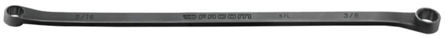 Facom lange verdiepte ringsleutels 15° gebogen 1/2x9/16 - 57L.1/2x9/16