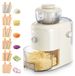 Icecat Râpe à fromage électrique, 50 W, 6 lames, bac de réception de 1,8 litre, trancheuse à légumes