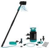 VONROC Hybride Telescopische Wasborstel - 6,5m en Waterontharder - Complete Set