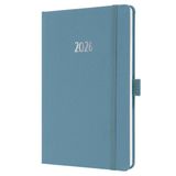 Sigel weekagenda Feel 2026 - formaat A5 - Powder Blue - hardcover