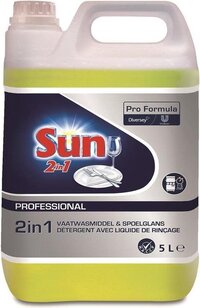 Sun 2in1 Vloeibaar Vaatwasmiddel & Spoelglans 5 L