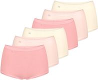 sloggi Dames maxi slip 6 pack Basic+ red / yellow