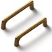 Solidchoice - Set van 6 Poignées de meuble de cuisine Bronze Antique 128mm