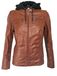 CBL Tussenjas 'Lederjacke' cognac