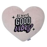 Mr.Wonderful hartkussen pluche dier altijd Good Vibes 0,4 x 44 x 37