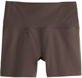 Next - Dames - Fietsbroek met korte pijpen en ribboord - Bruin