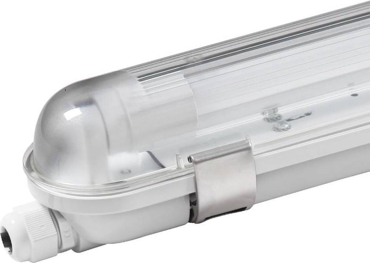 LedLoket Aigostar LED TL buis armatuur - 120cm - Waterdicht IP65 - voor enkel LED TL buis