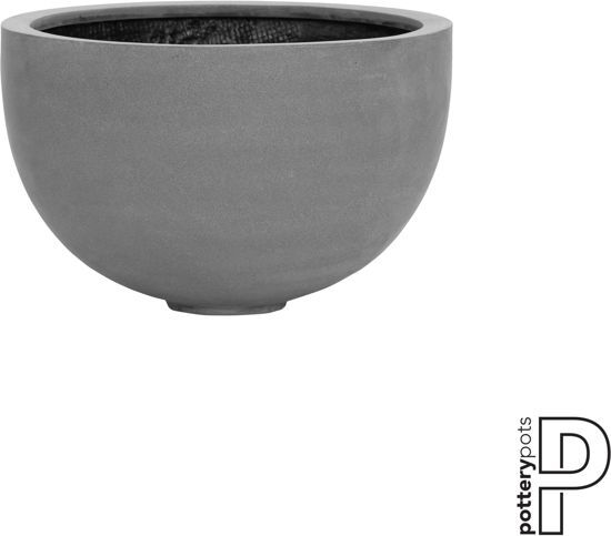 PotteryPots Schaal-Plantenbak Bowl Grijs D 45 cm H 28 cm