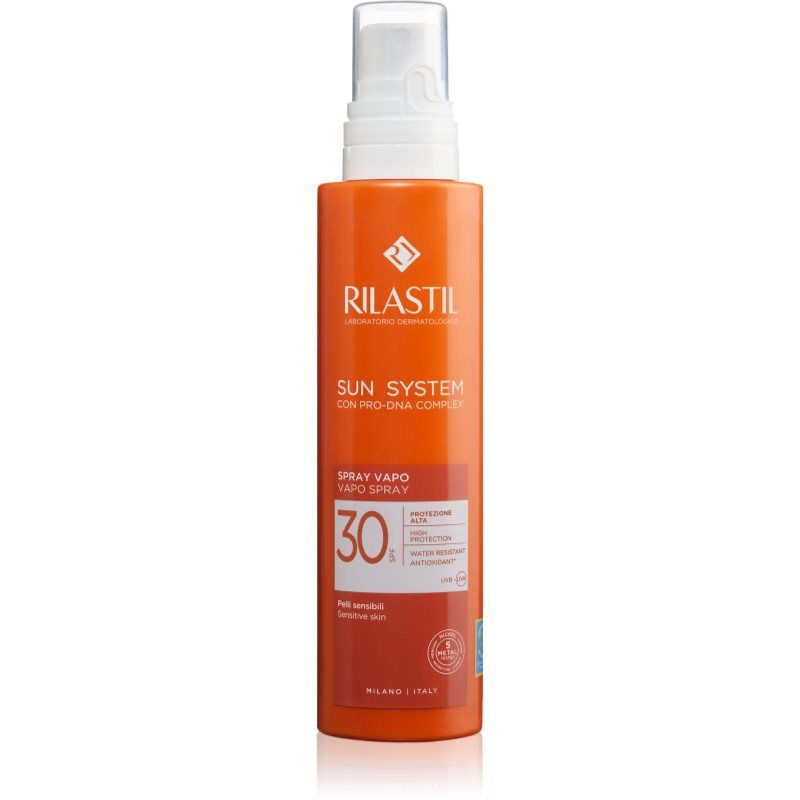 Rilastil Sun System Body Spray Ultralight SPF30 for All Skin Types Including Sensitive Skin 200ml