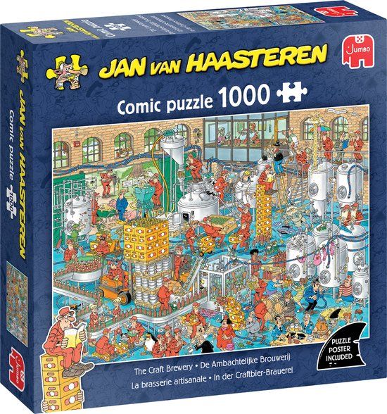 Jan van Haasteren Jumbo Jan van Haasteren De Ambachtelijke Brouwerij 1000 stukjes puzzel