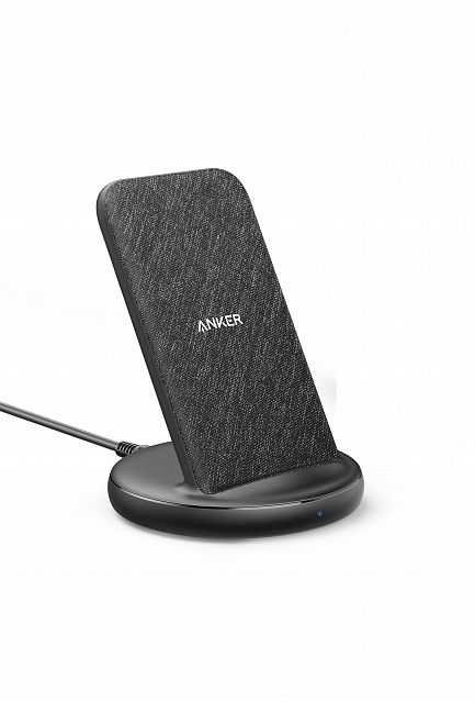 Anker PowerWave II Stand - Draadloze Oplader - 15W - Zwart/Grijs
