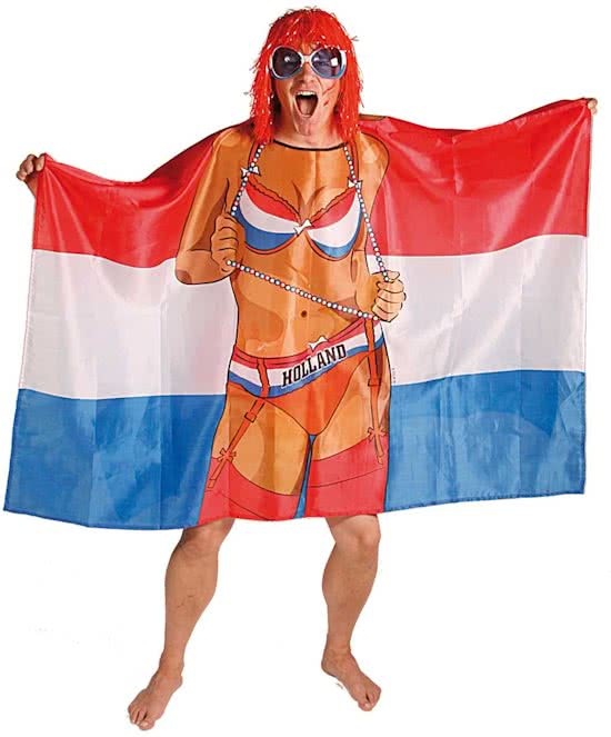 Folat Vlag Poncho 150 x 100 cm NL Maid in Holland