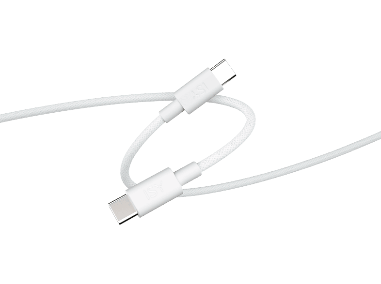 ISY IUC 1060 USB-C Kabel 1 m Wit