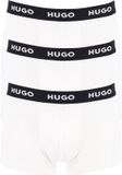 Hugo Boss Trunks (3-Pack) - Heren Boxers Kort - Wit - Maat L