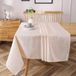 Majestic Giftware Polyester tafelkleden voor rechthoekige tafels | (70/120) - TC1362 Jacquard Drench Gold Print Zoom Stitch Eettafel Cover | Decoratief wasbaar tafelkleed voor keuken, eetkamer