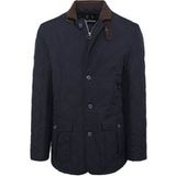 Barbour Veste Quilted Lutz Bleu Foncé - Taille XL - Hommes - Vestes matelassées