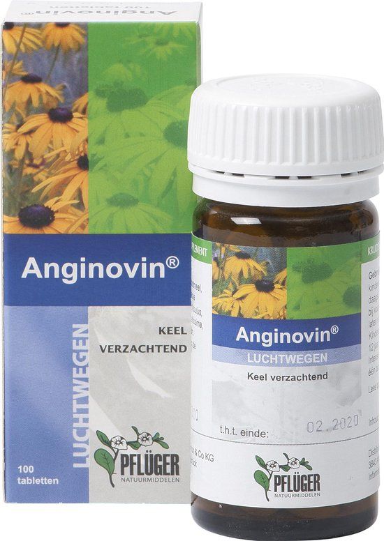 Pfluger Anginovin - 100 Tabletten - Voedingssupplement