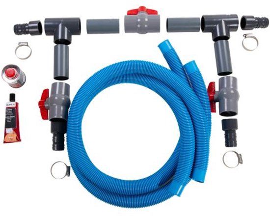 weau Aqualine bypass set voor zwembad warmtepompen