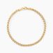 Bracelet Or Jaune Capucin Maille Marine
