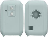 kwmobile autosleutel hoesje geschikt voor Suzuki 2-knops autosleutel Keyless Go hoes - TPU autosleutel behuizing - Beschermende auto sleutel case - Sleuteletui in cool mint