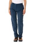 VAUDE Women's Farley Stretch ZO Pants II Dark Sea
