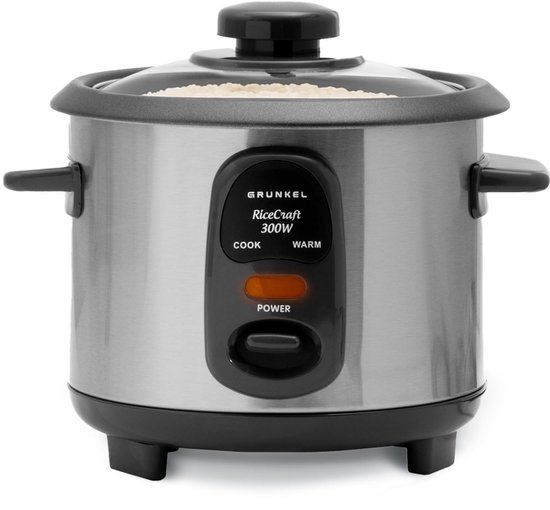 Grunkel Stoomkoker RC-06L Zwart 300 W