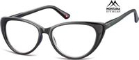 Montana Eyewear MR64 Leesbril vlindermontuur +1.00 - Zwart