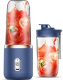 Sans marque centrifugeuse, portable et rechargeable, tasse à jus puissante, convient aux étudiants et à un usage domestique, petite tasse à jus, jus de fruits fraîchement pressés.