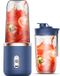 Sans marque centrifugeuse, portable et rechargeable, tasse à jus puissante, convient aux étudiants et à un usage domestique, petite tasse à jus, jus de fruits fraîchement pressés.