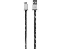 T'nB USB/Micro USB cable 2 m Black, White