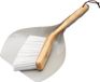 KitchenCraft Living Nostalgia Stoffer en Blik, Grijs