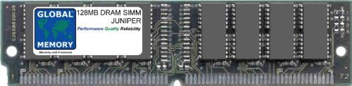 GLOBAL MEMORY 128MB DRAM SIMM GEHEUGEN RAM VOOR JUNIPER M40 ROUTER'S RE-1.0 / RE-233 ROUTING ENGINE (MM32X36-60EDO-G)