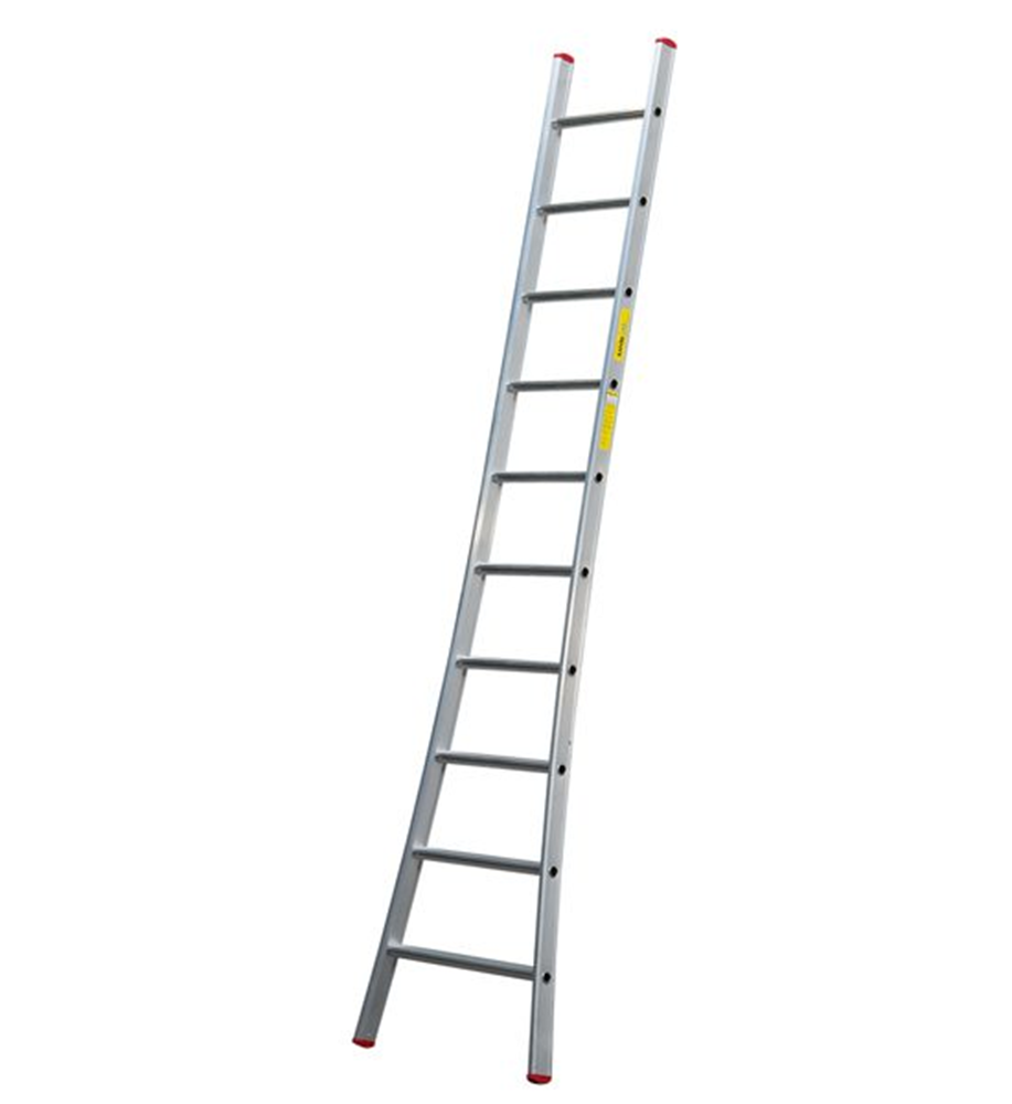 Little Jumbo SuperPRO Enkele uitgebogen ladder geanodiseerd - 14 sporten - 1250300114