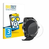 BROTECT Screenprotector 3 Stuks voor Yuede Smartwatch 1.43" (rond) Transparant