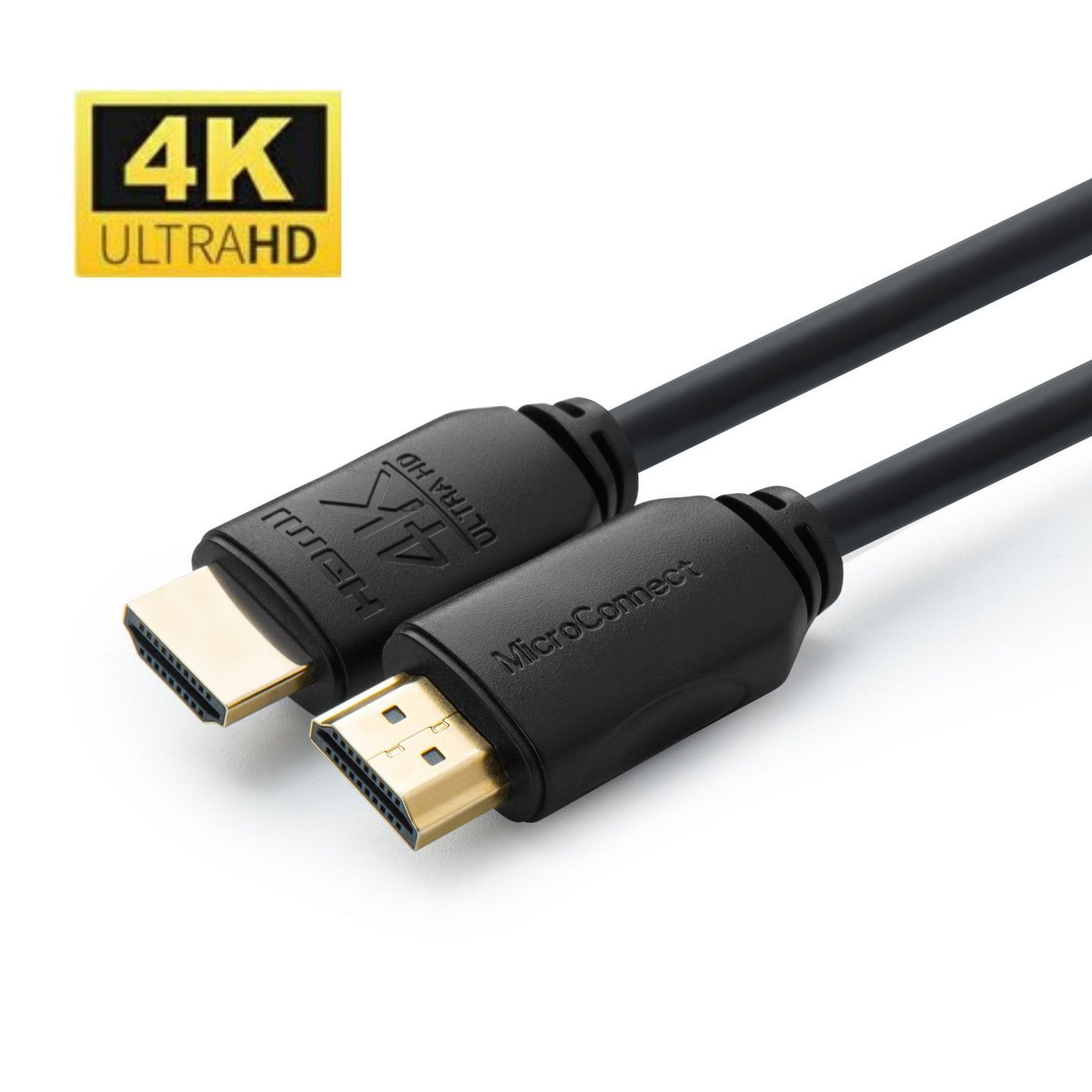 MicroConnect HDMI Kabel - 1m - Zwart - 2.0 - 4K