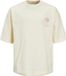 JACK&JONES JORFARO BACK TEE SS CREW NECK JNR T-shirt Garçon - Taille 128 - Coton - Buttercream