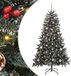 vidaXL Kunstkerstboom Groen 150 cm PVC en Plastic en Staal