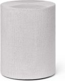 Soundskins Housse textile de luxe / Accessoire pour haut-parleur – Compatible avec Sonos Sub mini - Blanc