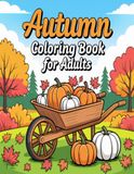 Autumn Coloring Book For Adults