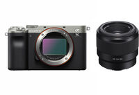 Sony Alpha A7C systeemcamera Zilver + FE 50mm f/1.8