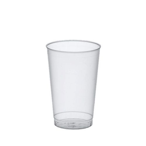 Papstar Wegwerpbeker 300 ml - 25 stuks - Polypropyleen (PP) - Doorschijnend