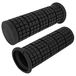 cyclingcolors Fietshandgreep, comfort, 22 mm, draaibaar, antislip, MTB, stad, BMX, kinderen, volwassenen, paar (zwart)