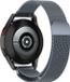 By Qubix Qubix Milanese Bandje voor Garmin Vivomove 3 / HR / Luxe / Sport / Style / Trend - 20mm - Space Grey