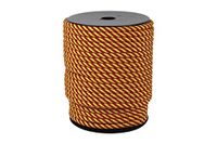 Cofan 08101026A gevlochten touw, rood en geel, 8 mm x 50 m