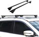 Omac Barres De Toit Pour Chrysler Aspen 2007-2009 – Tüv / Din 75302:2019 – Antivol Inclus – Charge Max 75 Kg – 2 Barres Noir